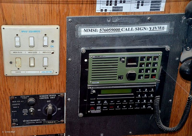 Queen Elisabeth 2  Kommandobr�cke  / Bridge